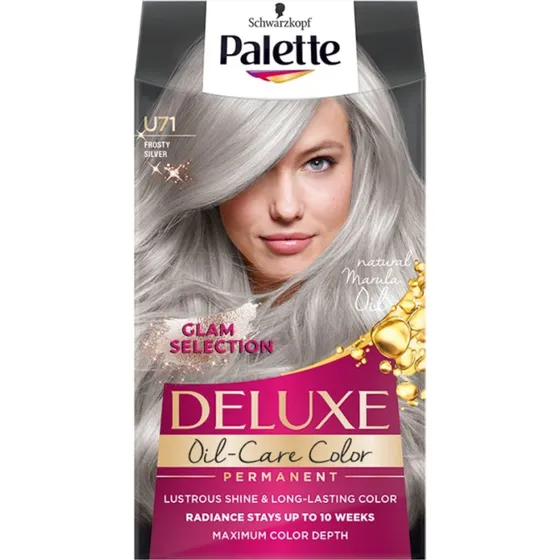 Schwarzkopf Palette Deluxe Oil-Care Color U71 Mroźne Srebro