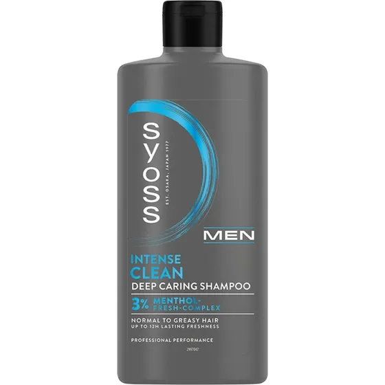 Syoss Men Intense Clean szampon do włosów normalnych i przetłuszczających się 440ml