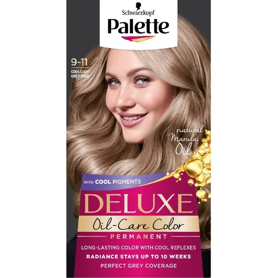 Schwarzkopf Palette Deluxe Oil-Care Color 9-11 Chłodny Lekki Różany Blond