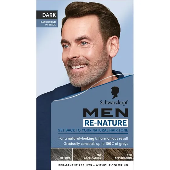 Schwarzkopf Re-Nature Men krem re-pigmentacyjny Dark