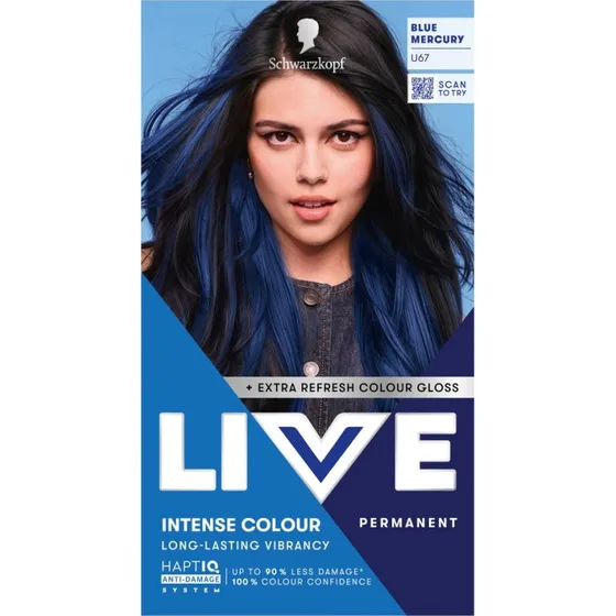 Schwarzkopf Live Intense Colour U72 Dusty Silver