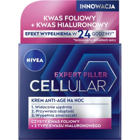 Nivea Cellular Expert Filler krem anti-age na noc 50ml