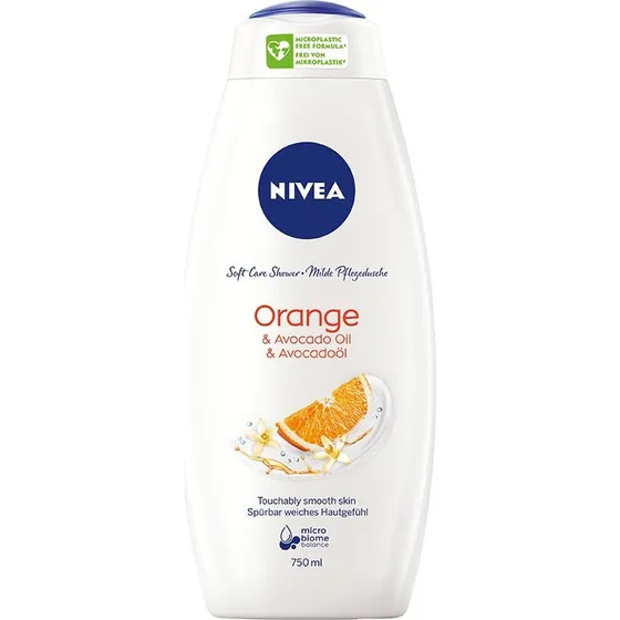 Nivea Orange & Avocado Oil Care Shower 750ml