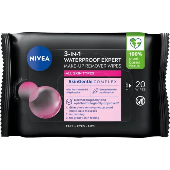 Nivea MicellAir Profesjonalne Chusteczki do Demakijażu 20 szt.
