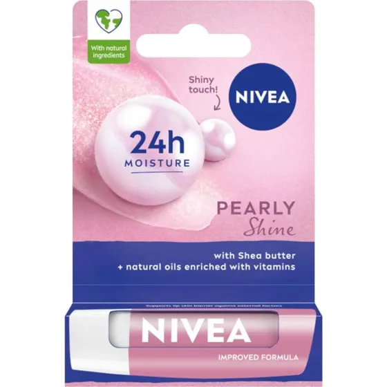 Nivea Pielęgnująca pomadka do ust Pearly Shine 4.8g