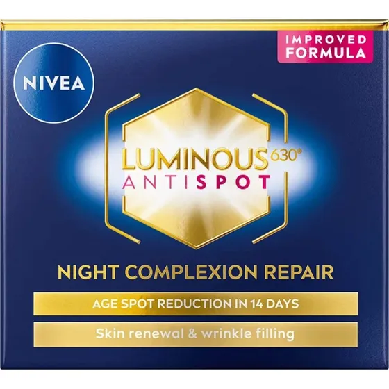 Nivea Luminous630® krem regenerujący na noc przeciw przebarwieniom 50ml
