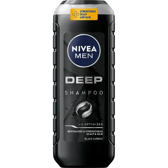 Nivea Men Deep Szampon z Czarnym Węglem 500ml