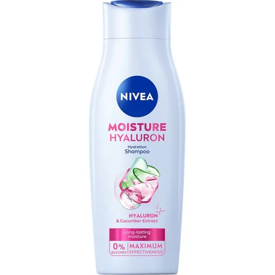 Nivea Moisture Hyaluron szampon nawilżający z kwasem hialuronowym 400ml