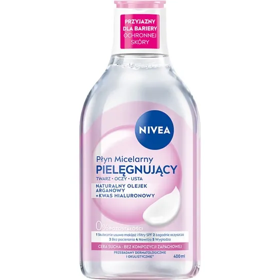 Nivea Pielęgnujący płyn micelarny do cery suchej, 400ml