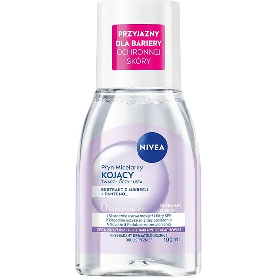 Nivea Kojący płyn micelarny dla cery wrażliwej i nadwrażliwej 100ml