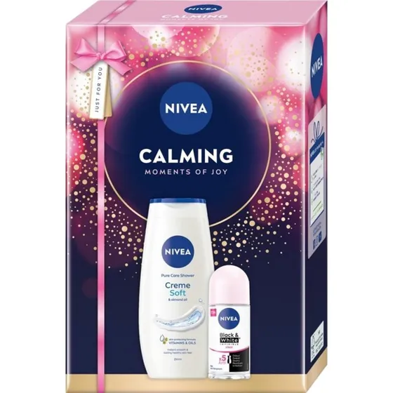 Nivea Calming zestaw: żel pod prysznic 250ml + antyperspirant 50ml