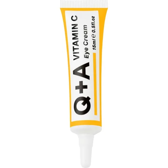 Q+A Vitamin C Eye Cream 15ml - Rozświetlający krem pod oczy