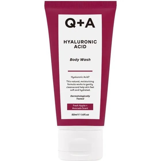 Q+A Hyaluronic Acid Body Wash 50 ml - Nawilżający żel do ciała