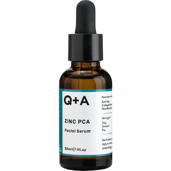 Q+A Zinc PCA Facial Serum 30ml - Regenerujące serum do twarzy