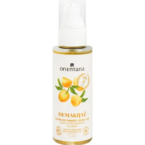 ORIENTANA Olejek do demakijażu Złota Pomarańcza Tsubaki 100ml