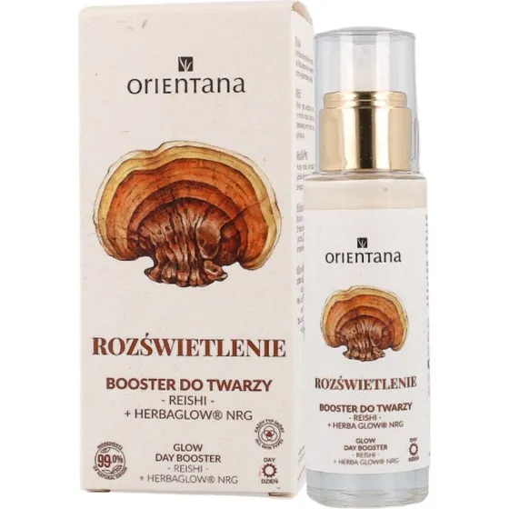 ORIENTANA Booster rozświetlający Reishi + HerbaGlow 30ml