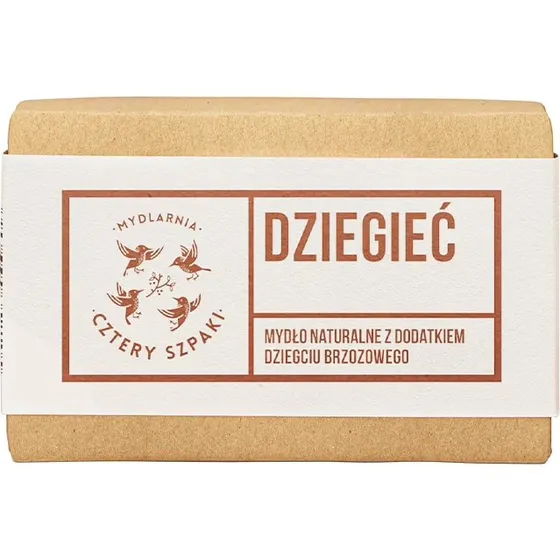Cztery Szpaki Mydło Dziegciowe 110g na problemy skórne