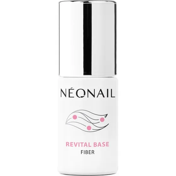 NEONAIL Revital Base Fiber Transparent - Baza Hybrydowa 7,2 ml