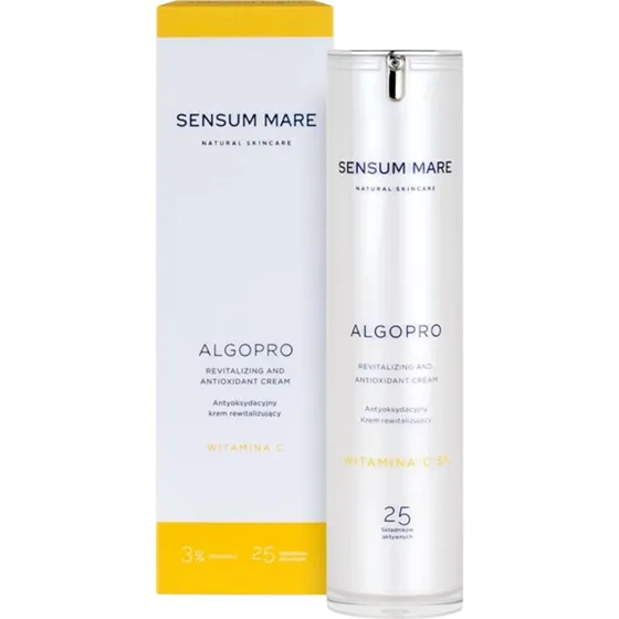 Sensum Mare Algopro C Krem Rewitalizujący z Witaminą C 3%, 50 ml
