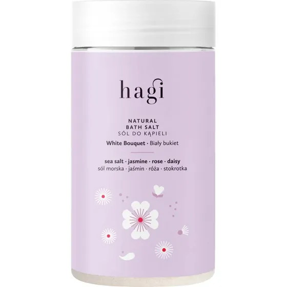 Hagi Sól do kąpieli Biały Bukiet 480 g