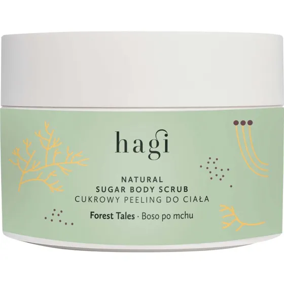 Hagi Forest Tales Cukrowy Peeling do Ciała Boso Po Mchu 200g