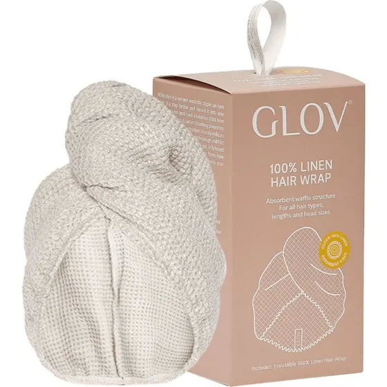 GLOV Lniany turban do włosów 100% Linen Hair Wrap