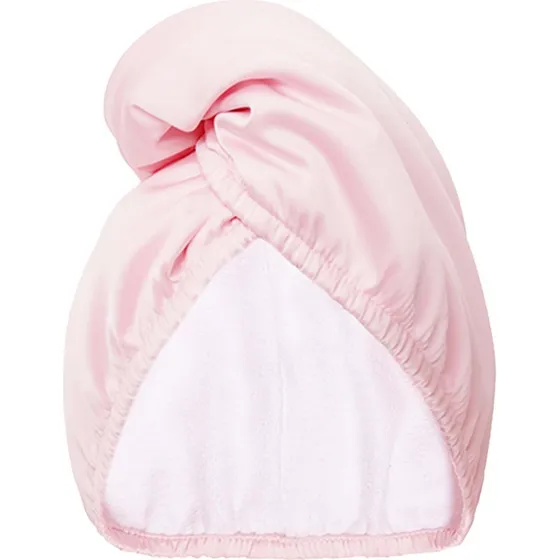 GLOV Dwustronny turban do włosów Satin Pink