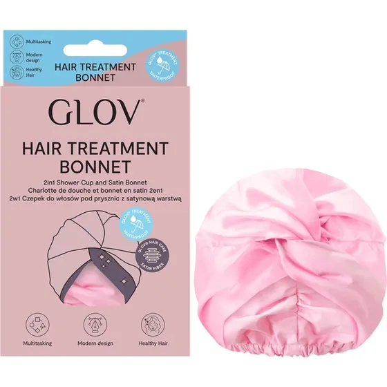 GLOV Hair Treatment Bonnet - Czepek 2w1 pod prysznic i do olejowania