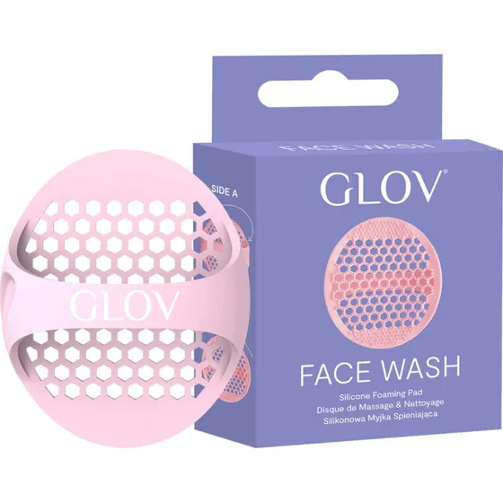 GLOV Face Wash - Silikonowa myjka spieniająca do twarzy, Pink