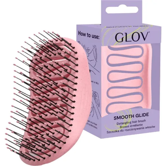GLOV Smooth Glide szczotka do włosów ze słomy pszenicznej