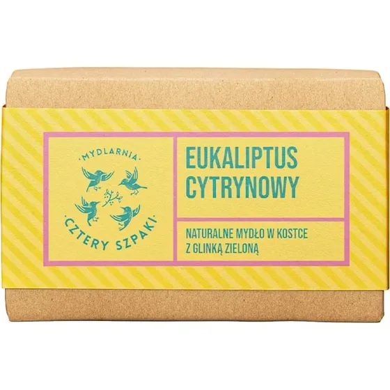 CZTERY SZPAKI Mydło Eukaliptus Cytrynowy, 110g