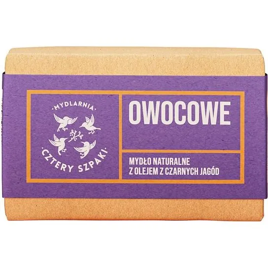Cztery Szpaki Mydło Owocowe w kostce 110g