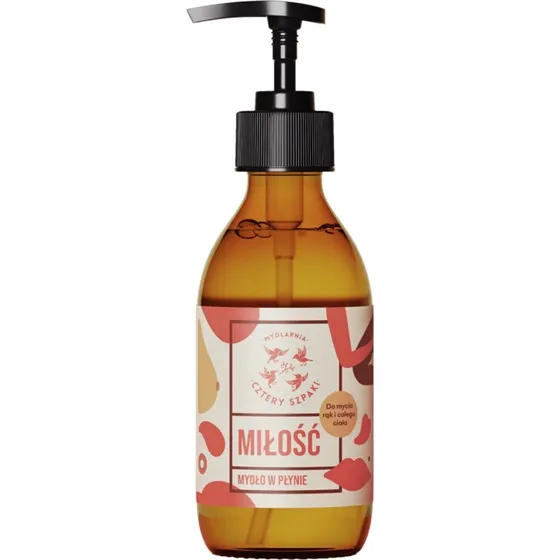 4 Szpaki Mydło w płynie Miłość 300 ml