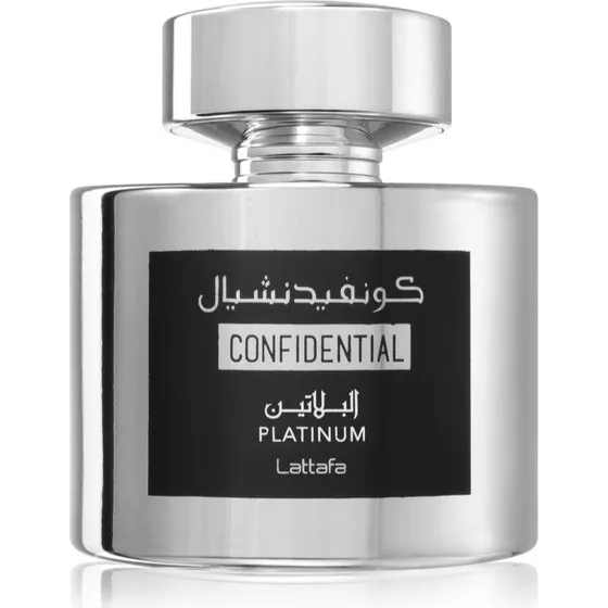 Lattafa Confidential Platinum Eau de Parfum 100 ml