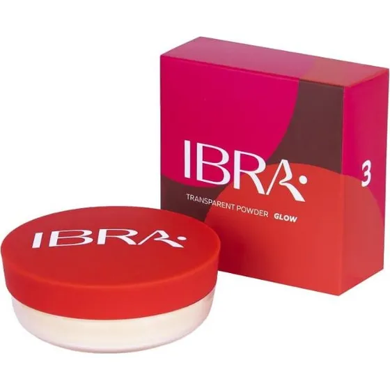 IBRA Makeup Sypki puder transparentny nr 3, 12g