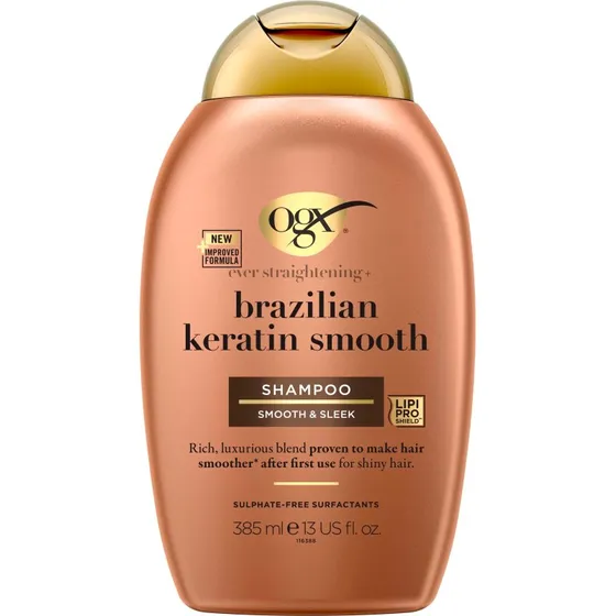 OGX Szampon Ever Straightening + Brazilian Keratin Smooth 385 ml