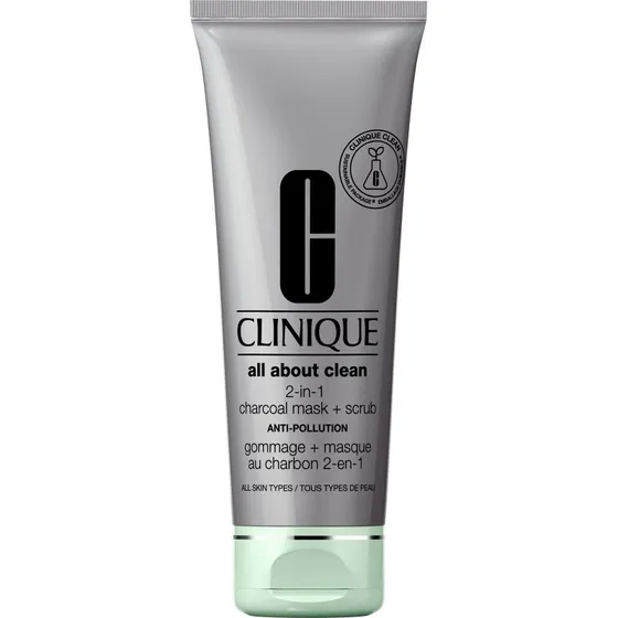 Clinique All About Clean Charcoal Mask + Scrub 100 ml