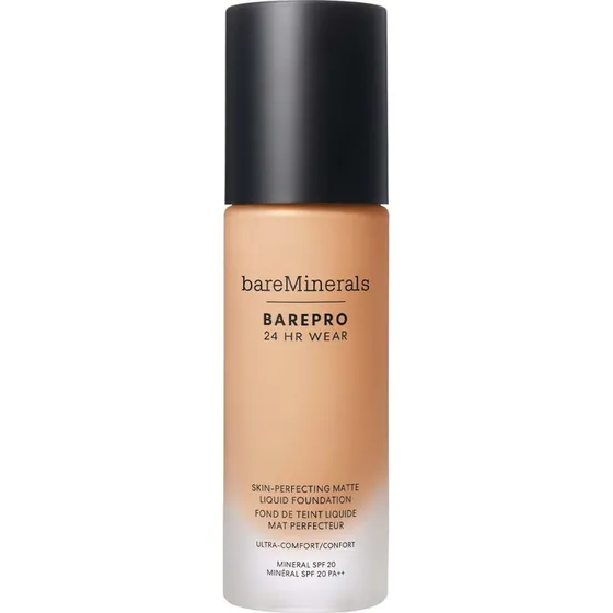 bareMinerals BarePro 24HR Skin-Perfecting Matte Liquid Foundation SPF 20 Light 28
