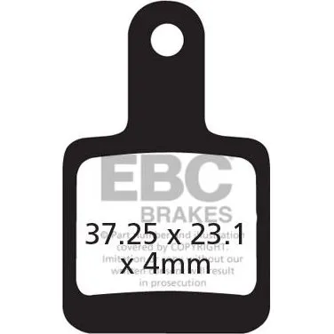 EBC Brakes CFA391 - Klocki hamulcowe organiczne SR Mechanical