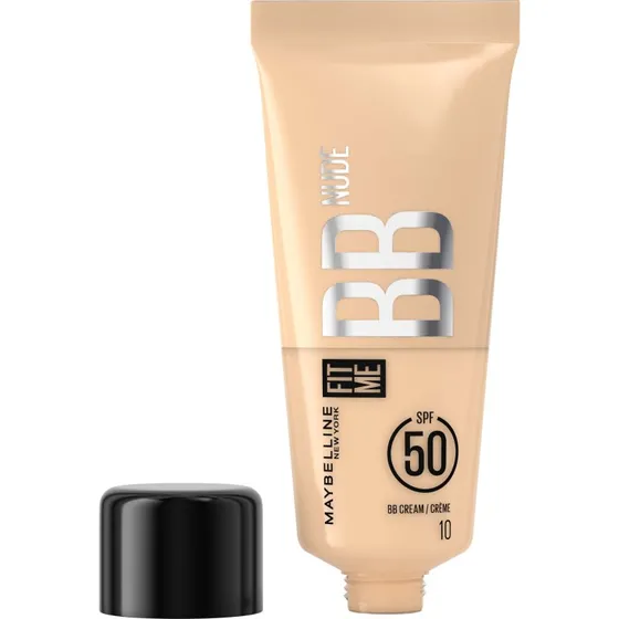 Maybelline New York Fit Me Nude BB Cream SPF50, odcień 10