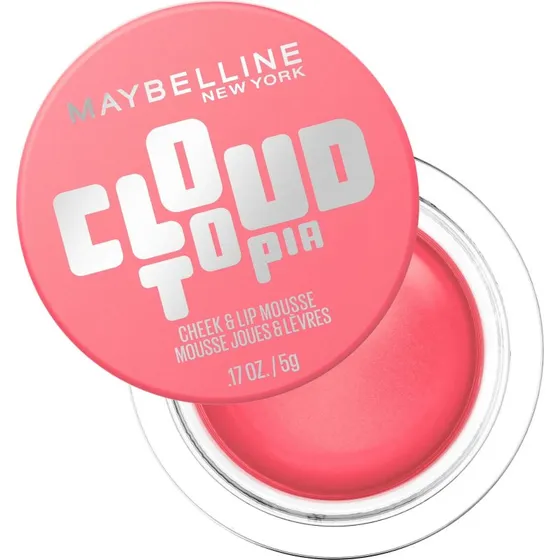 Maybelline New York Cloudtopia Cheek & Lip Mousse 07 Moonlit Rose