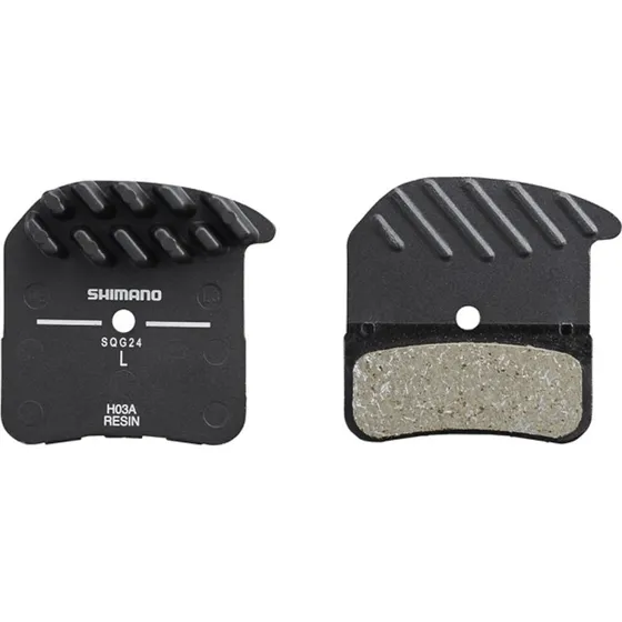 Shimano H03A ywiczne z Radiatorem - Klocki Hamulcowe