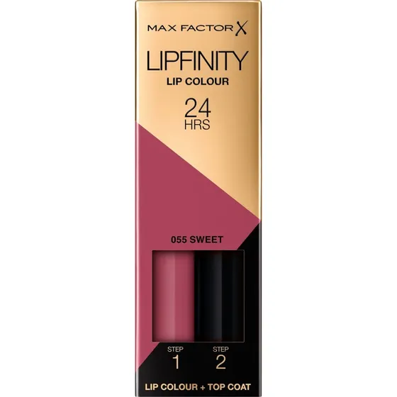 Max Factor Lipfinity 2-Step Long Lasting Lipstick 055 Sweet