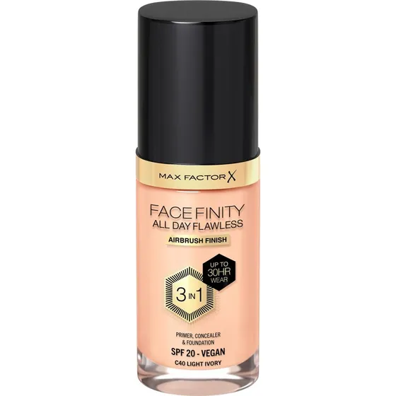 Max Factor Facefinity All Day Flawless 3in1 Podkład 40 Ivory