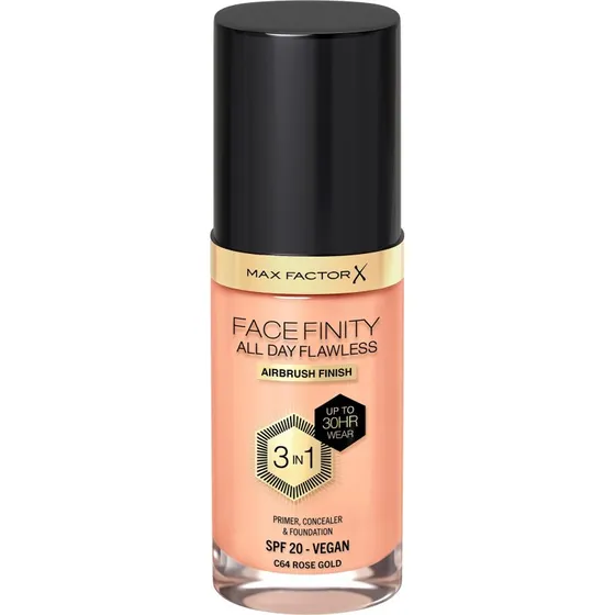 Max Factor Facefinity All Day Flawless 3in1 Podkład 64 Rose Gold