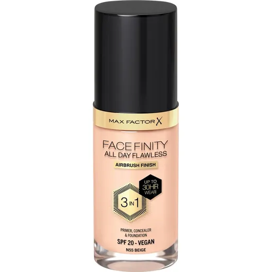 Max Factor Facefinity All Day Flawless 3in1 Podkład N55 Beige