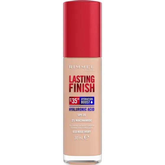 Rimmel Lasting Finish 35h Foundation 010 Rose Ivory