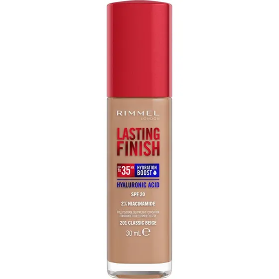 Rimmel Lasting Finish 35 Hour Foundation 201 Classic Beige