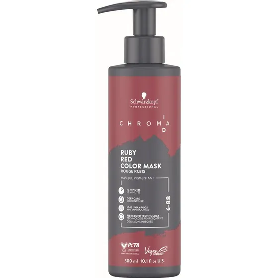 Schwarzkopf Professional ChromaID Bonding Color Mask Ruby Red 300ml