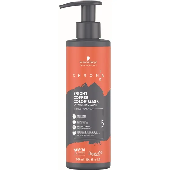 Schwarzkopf Professional ChromaID Bonding Color Mask 7-77 Bright Copper